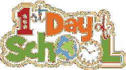 Its an image that says 1st day of school.